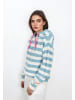 Salzhaut Hoodie VELOZIPEE in Breeze-Offwhite