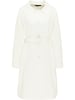 usha BLACK LABEL Damen Mantel in Weiss