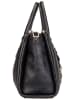 Guess Handtasche Anise Triple Comp Satchel in Black Logo
