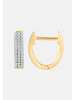 Diamant Exquis Ohrringe aus 375 Gelbgold mit Diamant