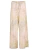 CARTOON Leinenhose mit Aufdruck in Cream/Apricot