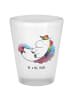 Mr. & Mrs. Panda Schnapsglas Einhorn Wolke 7 ohne Spruch in Transparent