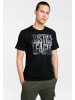 Logoshirt T-Shirt Justice League in schwarz