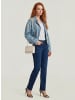 G-Star Raw Strace Straight Jeans worn in aster blue