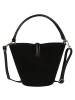 Toscanto Leder Handtasche Toscanto Tasche schwarz ca. 23cm