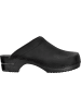 Sanita Comfortwear Clog "Wood-Christian Open" in Schwarz