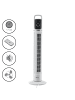 in.tec Standventilator in Weiß (H)82cm (B)22cm (T)22cm