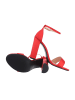 Ital-Design High-Heel Sandalette in Rot