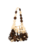 KOOSH Damen Handtasche in Braun Mehrfarbig