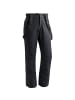 Maier Sports Latz- / Trägerhosen Anton in Schwarz01100