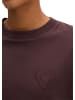 Marc O'Polo Logo-T-Shirt relaxed in Black Cherry