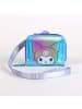 COFI 1453 Hello Kitty Kuromi Iridescent Geldbörse schimmernde Kinderbörse in Blau