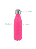 relaxdays 2x Trinkflasche in Pink - 500 ml