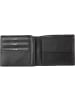 VLD VOi Leather Design Soft Tobi Geldbörse Leder 12 cm in schwarz