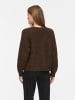 Vila Strickpullover in Coffee Bean
