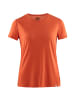 FJÄLLRÄVEN T-Shirt High Coast Lite in Dunkelorange
