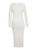 faina Women Dress in Wollweiss