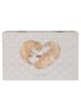 Mr. & Mrs. Panda Aufbewahrungsbox Otter Herz ohne Spruch in Grau Pastell