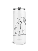 Mr. & Mrs. Panda Thermoflasche Hunde Liebe ohne Spruch in Weiß