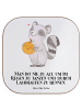 Mr. & Mrs. Panda Bierdeckel Waschbär Kürbis mit Spruch in Weiß