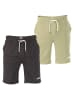 riverso  Short RIVMike 2er Pack comfort/relaxed in Mehrfarbig