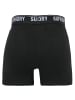 Superdry Boxershort 3er Pack in Schwarz/Schwarz-Weiß