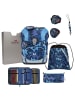 DerDieDas ErgoFlex Tiny - Schulranzen Set 5tlg. 900g (Deep Ocean) in Dark Dragon