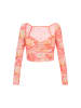 IZIA Women Longsleeve in orange