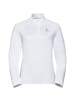 Odlo Sweatshirt Midlayer 1/2 zip CARVE LIGHT in Weiß