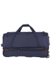 travelite Basics - Rollenreisetasche 98/119L 70 cm erw. (bordeaux) in navy