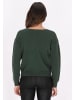 faina Damen Pullover in Dunkelgrün
