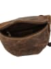 Greenburry Vintage Gürteltasche Leder 26 cm brown