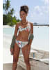 LASCANA Bikini-Hose in creme bedruckt