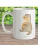 Mr. & Mrs. Panda Kindertasse Otter Bauch ohne Spruch in Weiß