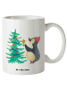 Mr. & Mrs. Panda Kakaotasse Pinguin Weihnachtsbaum ohne Spruch in Weiß