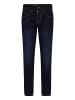 Timezone Jeans Regular Fit Unifarben Reißverschluss in Dunkelblau