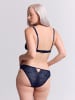 Erlich Textil  FLUID LACE CUT-OUT BRALETTE in mitternachtblau