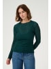 Kaffe Langarm-Bluse KAnomi Regular fit in Ponderosa Pine