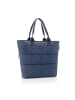 Reisenthel Shopper E1 herringbone dark blue in blau