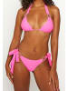 Moda Minx Bikini Top Amour Triangle in Barbie Pink