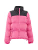 VINAJA Women Wattierte Steppjacke in Rosa Schwarz