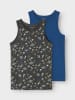 name it Unterhemden 2er Pack NKMTANK TOP 2P IRON SPACE in forged iron