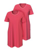 Ulla Popken Nachthemd in fuchsiarot