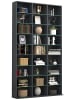 VCM  Holz CD DVD Standregal Bücherregal Regal Zilas XL in Anthrazit