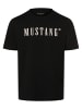 Mustang T-Shirt Austin in schwarz