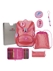 DerDieDas DerDieDas ErgoFlex Light Superflash Coral Reef Schulranzenset 5-teilig