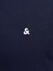 JACK & JONES PLUS T-shirt in Navy Blazer