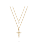 Tamaris Schmuck-Set Cross in gold