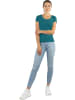 Janice 2 x Damen T-Shirt Nysa in Petrol