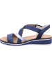 rieker Keilsandalen in baltik/silber/royal